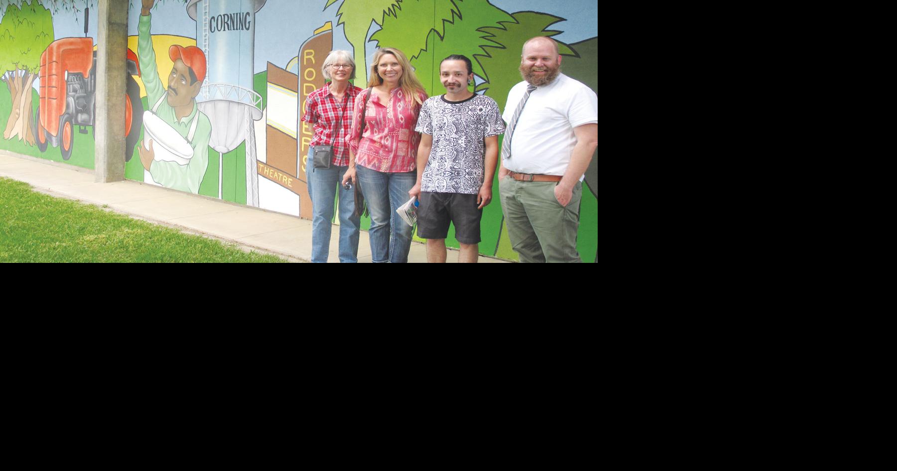 Corning Library mural unveiled Corning Observer