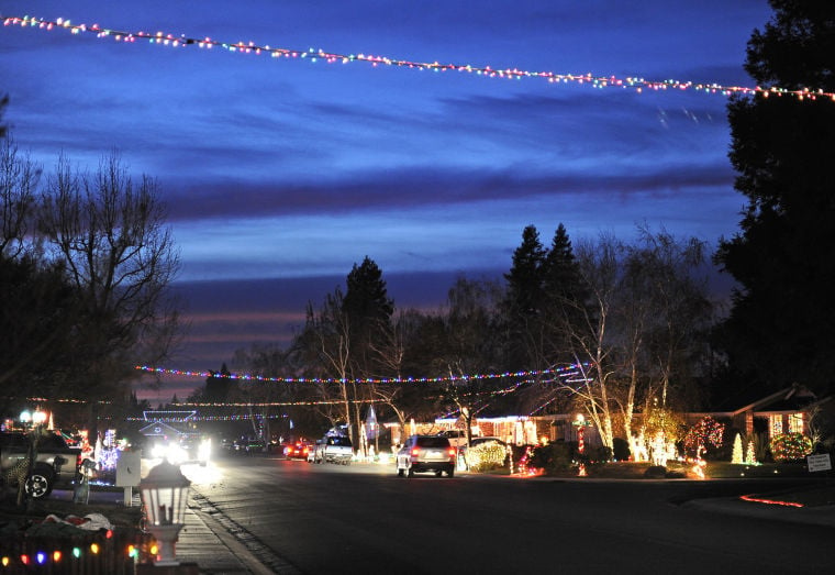 The sparkling wonder of Christmas Yuba City neighborhood lights up the