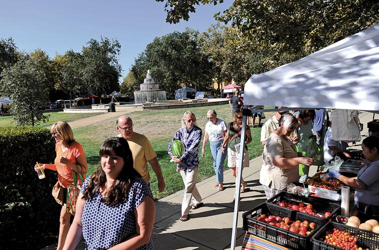 In the market for fresh; Growing season nears end, but farmers markets