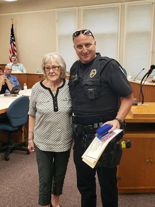 Orland police officer receives Life Saving Award