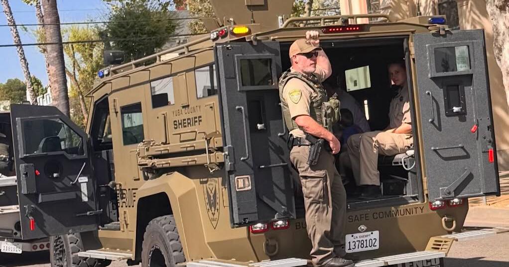 Yuba Sheriff’s Office says its military-style crimefighting equipment protects lives
