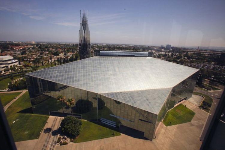 Christ Cathedral Crystal Cathedral is in transition to