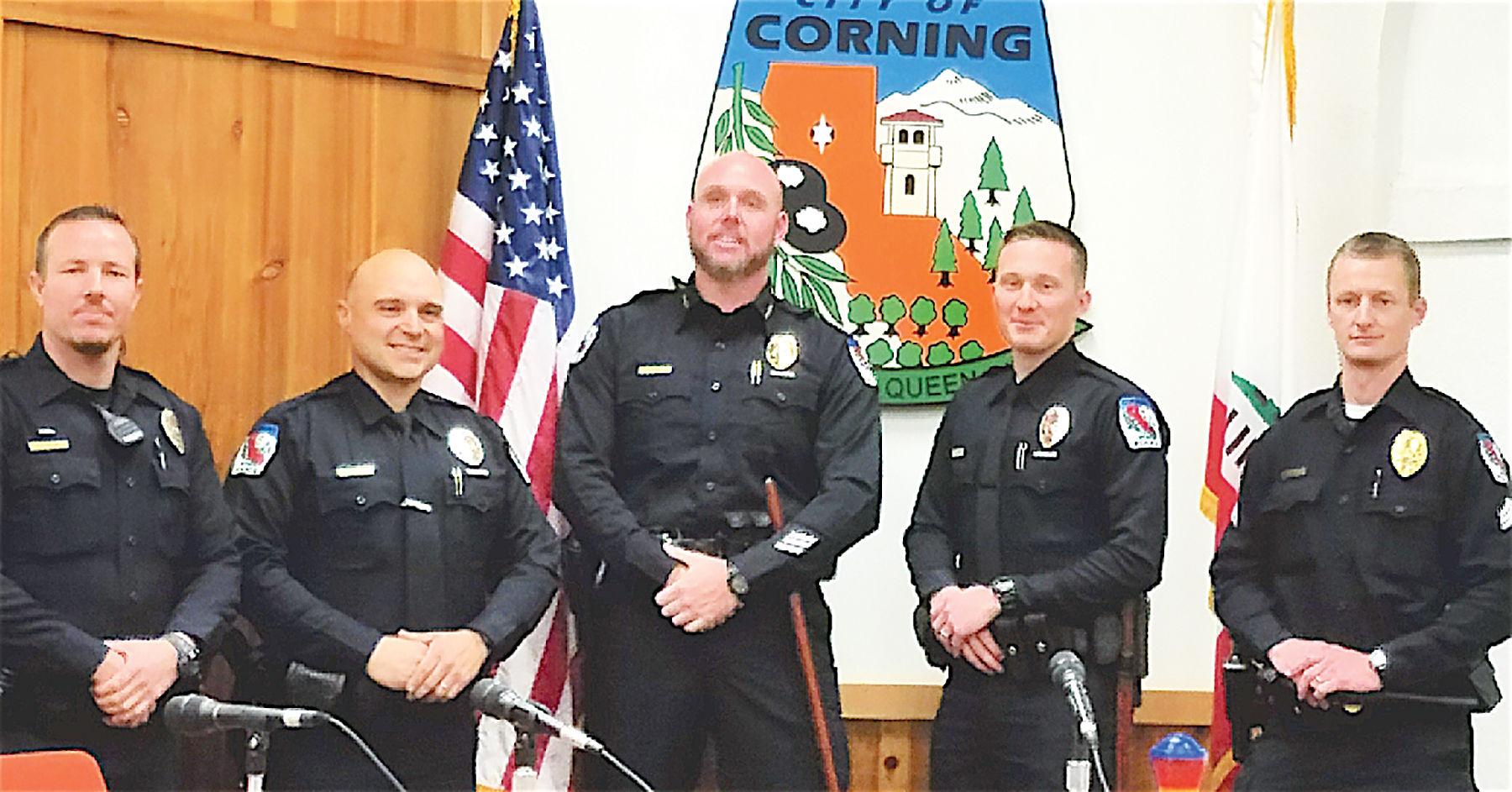 Two new officers join Corning PD News