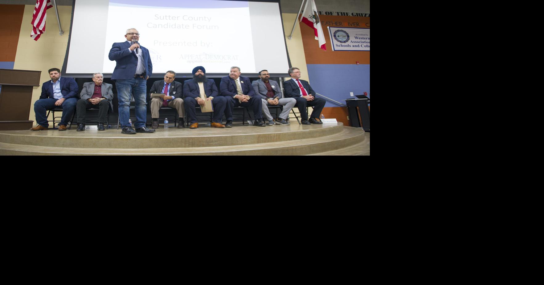 Part II Sutter County Candidate Forum Candidates discuss taxes