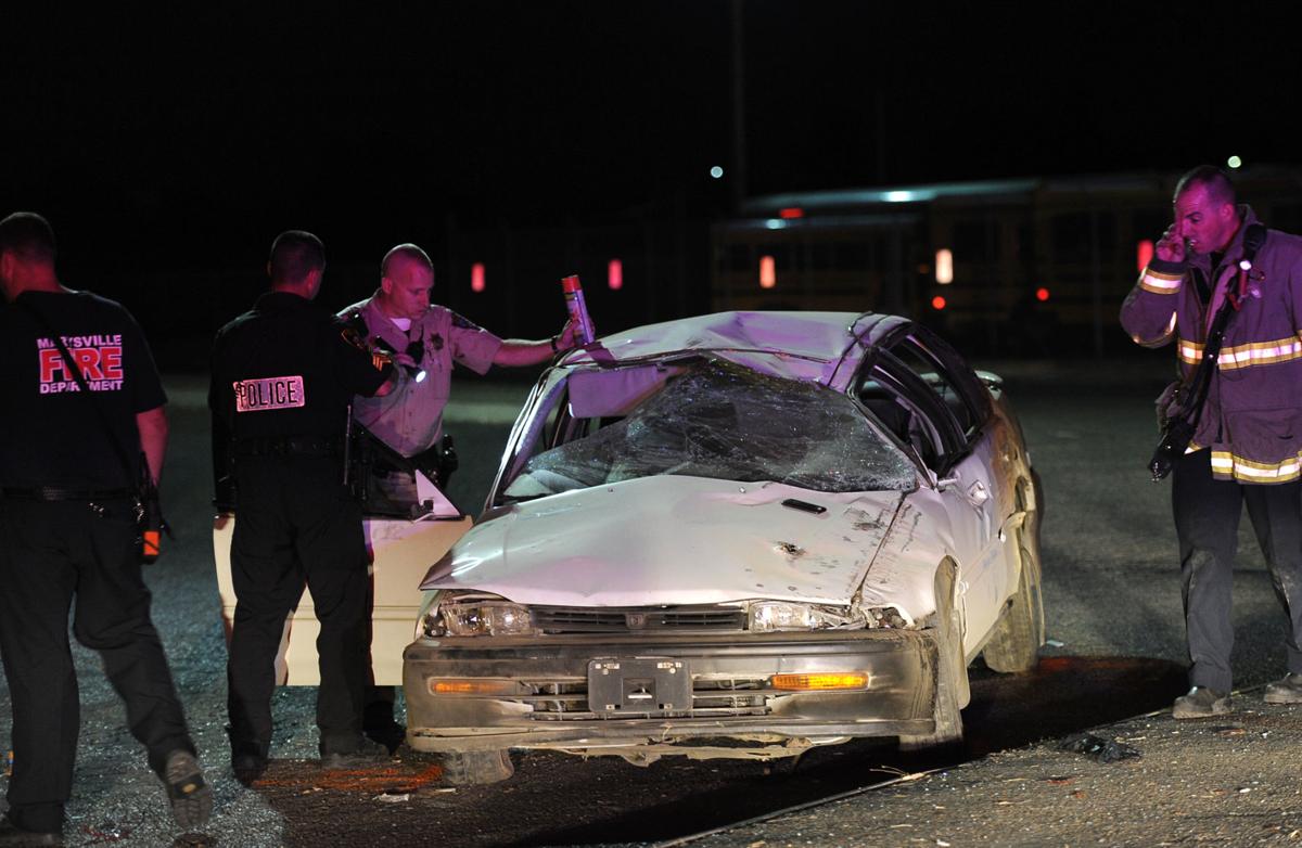 Marysville car chase ends in crash News