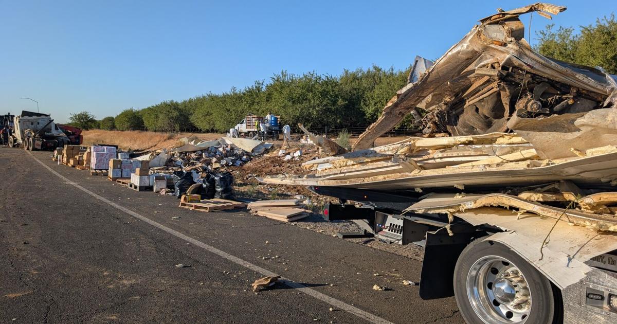 Fatal big-rig crash on I-5 near Gerber