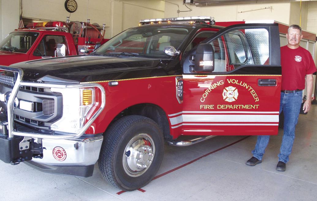 Fire department’s new squad truck serving community Corning Observer