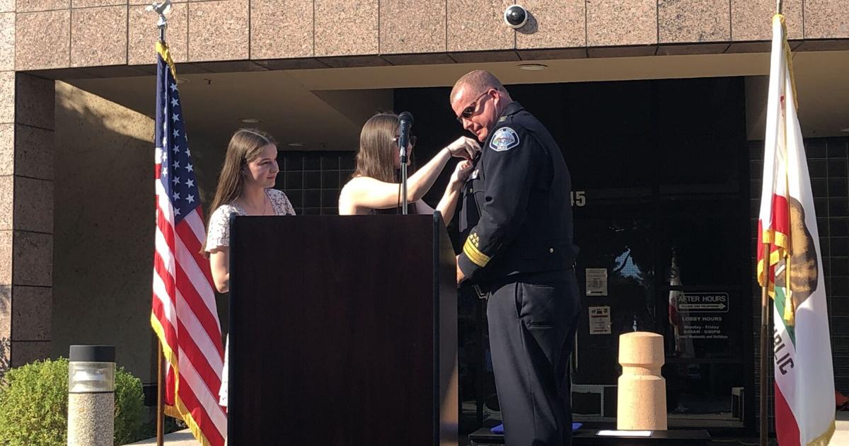 Chief Swearing In New police chief sworn in | News | appeal-democrat.com