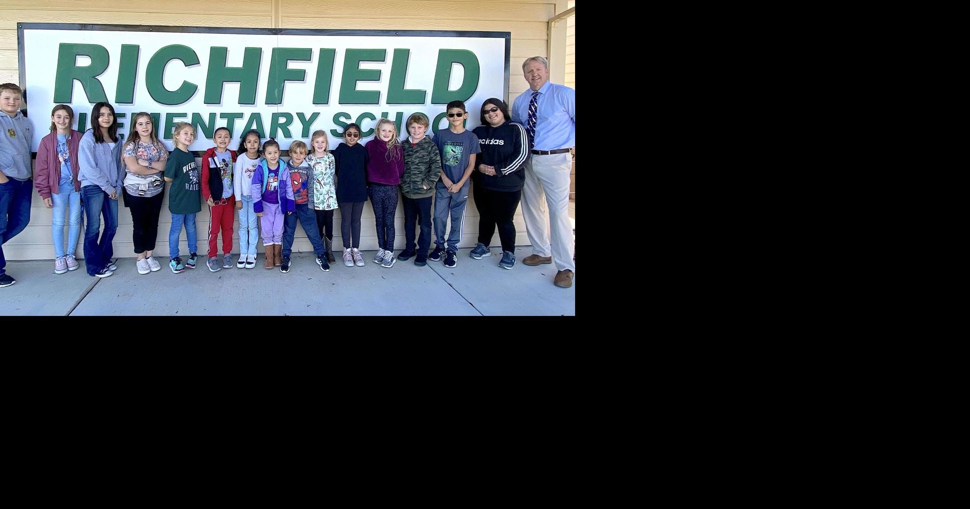 Richfield Elementary School honors students of the trimester Corning Observer appeal