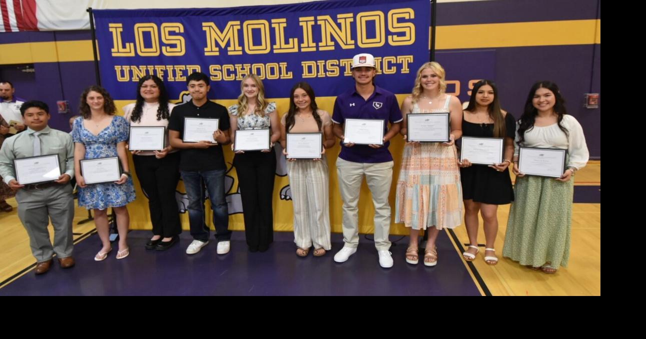 Los Molinos High School graduates presented scholarship by alumnus
