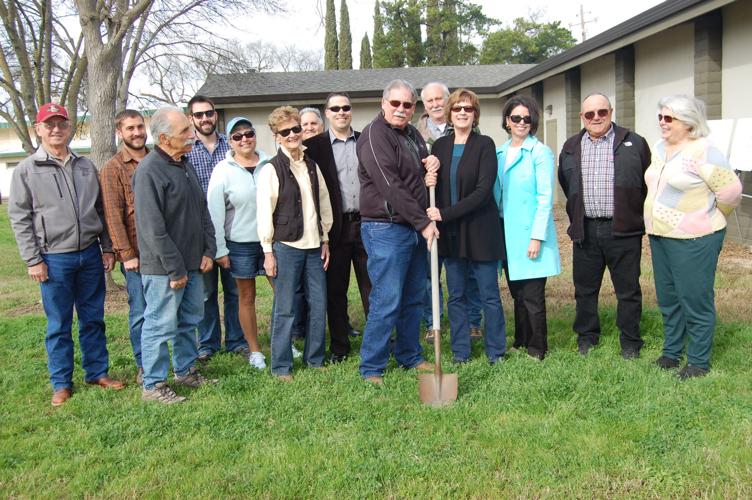 Upgrading Etchepare Hall Construction breaks ground on memorial garden