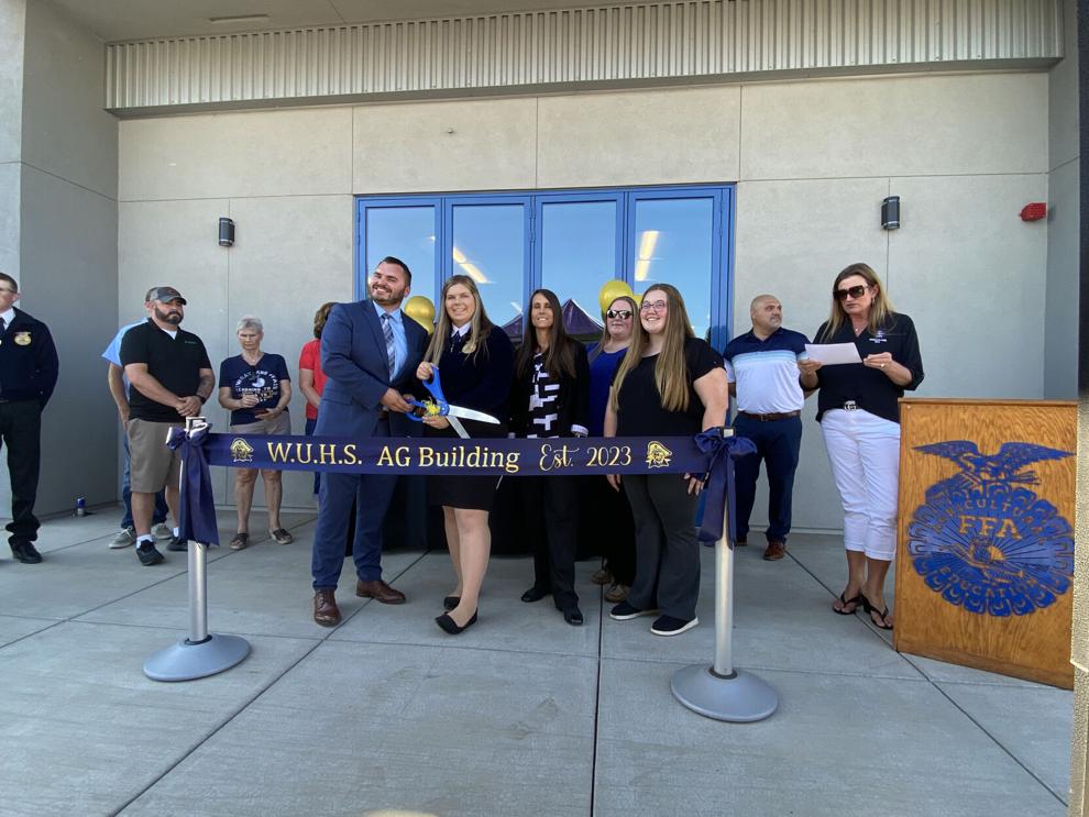Wheatland Union High School opens new ag science building News