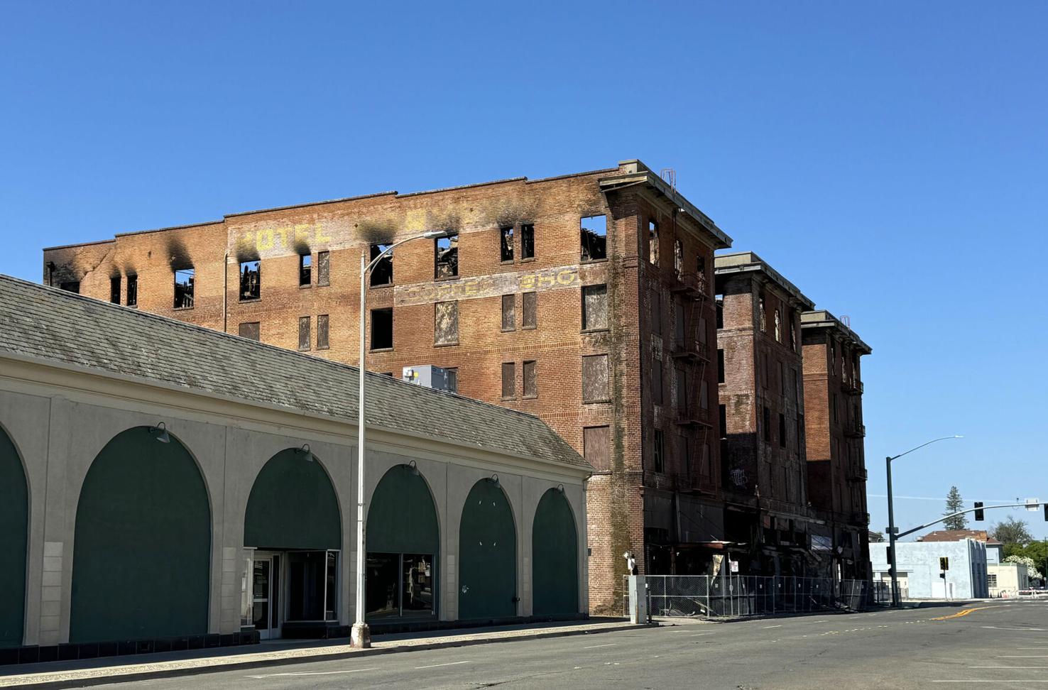 Marysville declares local emergency Aftermath of Hotel Marysville fire straining resources