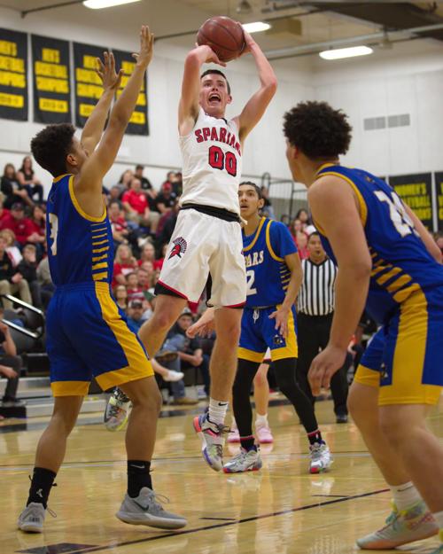 David Earhart 00 Of East Nicolaus Puts Up A Shot In The First