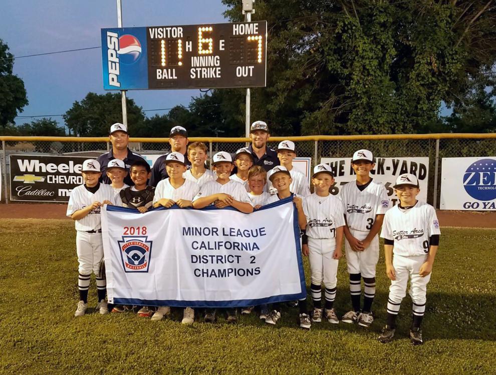 LITTLE LEAGUE Lastinning rally lifts Sutter Area minors to D2 title