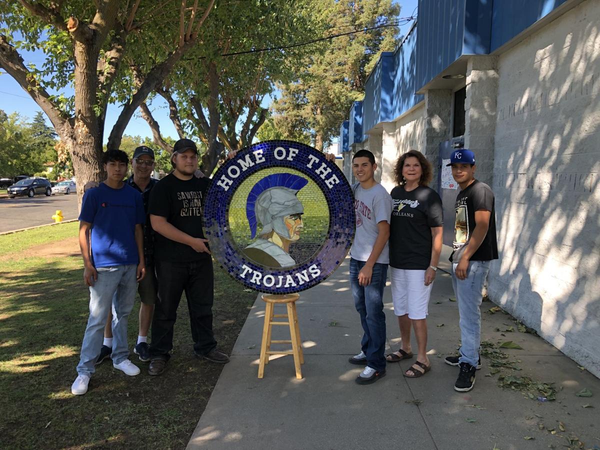 Mosaic unveiled at Orland High School Glenn County Transcript