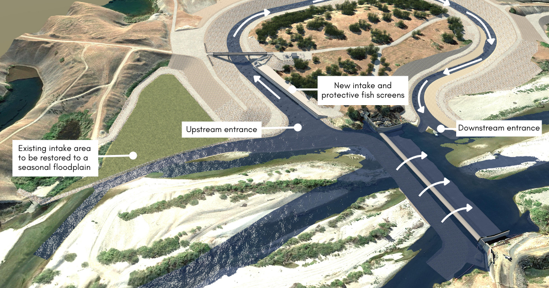 New ‘fishway’ started for lower Yuba River’s dam