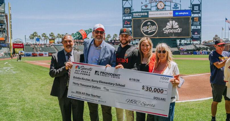 Yuba City kindergarten teacher wins $30,000 for Barry Elementary School library renovations through the NBC Sports All-Star Teacher award