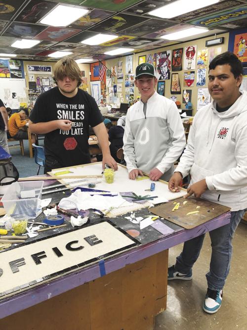 Mosaic unveiled at Orland High School