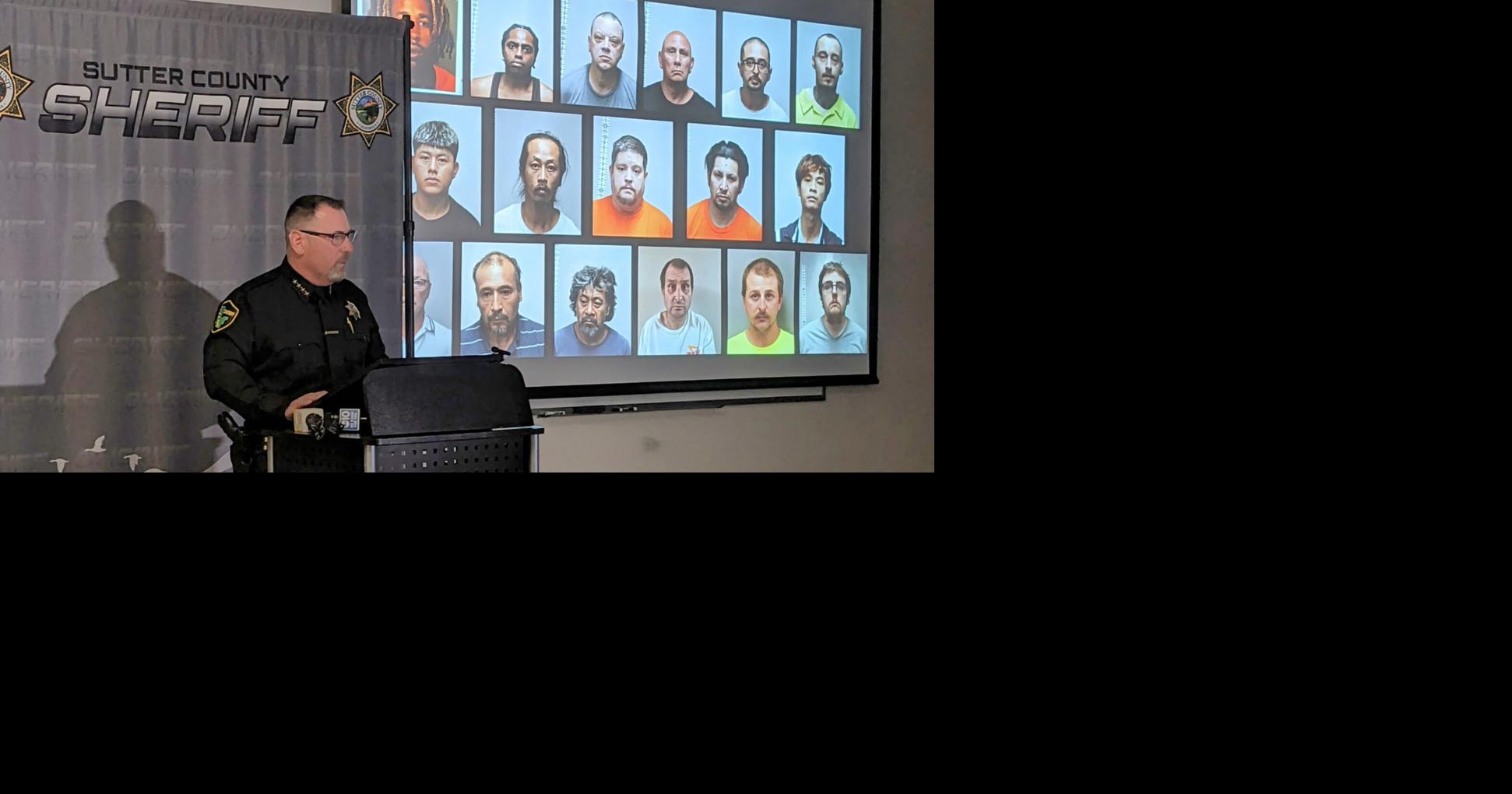 Sutter County Sheriff’s Office arrests 17 men for alleged attempted sexual exploitation of children