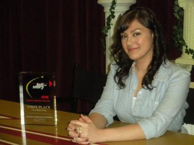 Johns Creek High School student wins broadcasting award Sports
