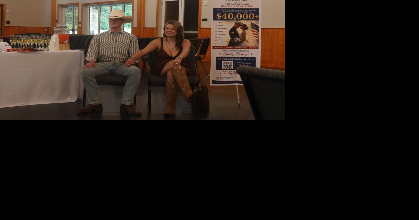 Military couple wins $40,000 dream wedding giveaway