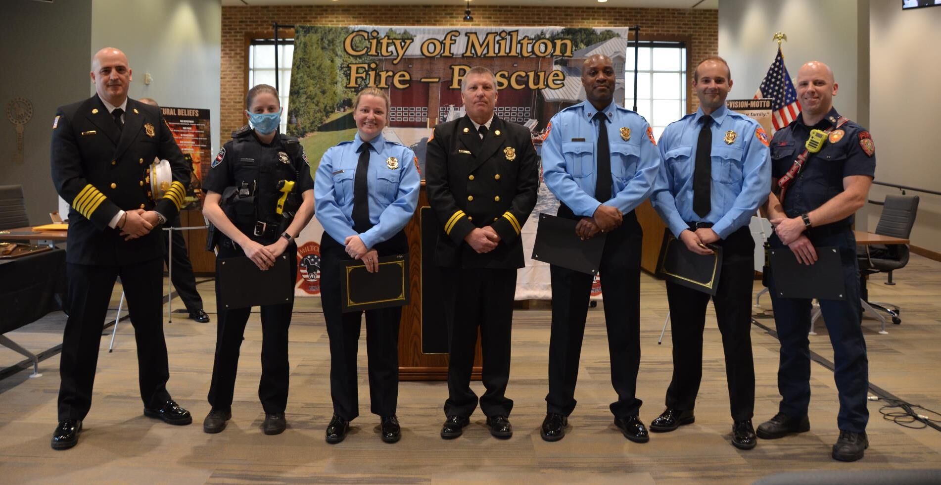Milton Fire honors annual award winners - Vimarsana News