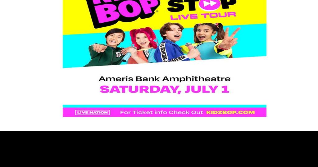 KIDZ BOP Never Stop Live Tour! Calendar