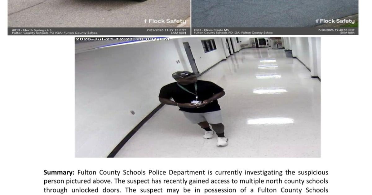 Police: Ex-custodian broke into multiple Fulton schools