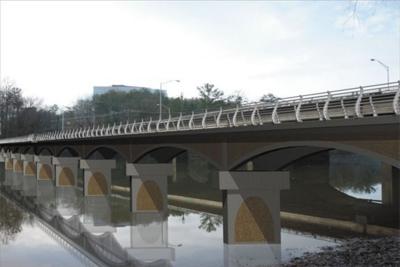 Pedestrian bridge proposed over Chattahoochee River