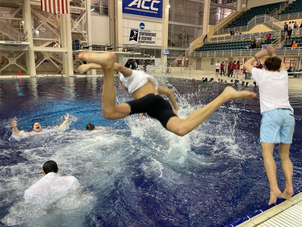 Johns Creek High School boys swim team wins state title Sports