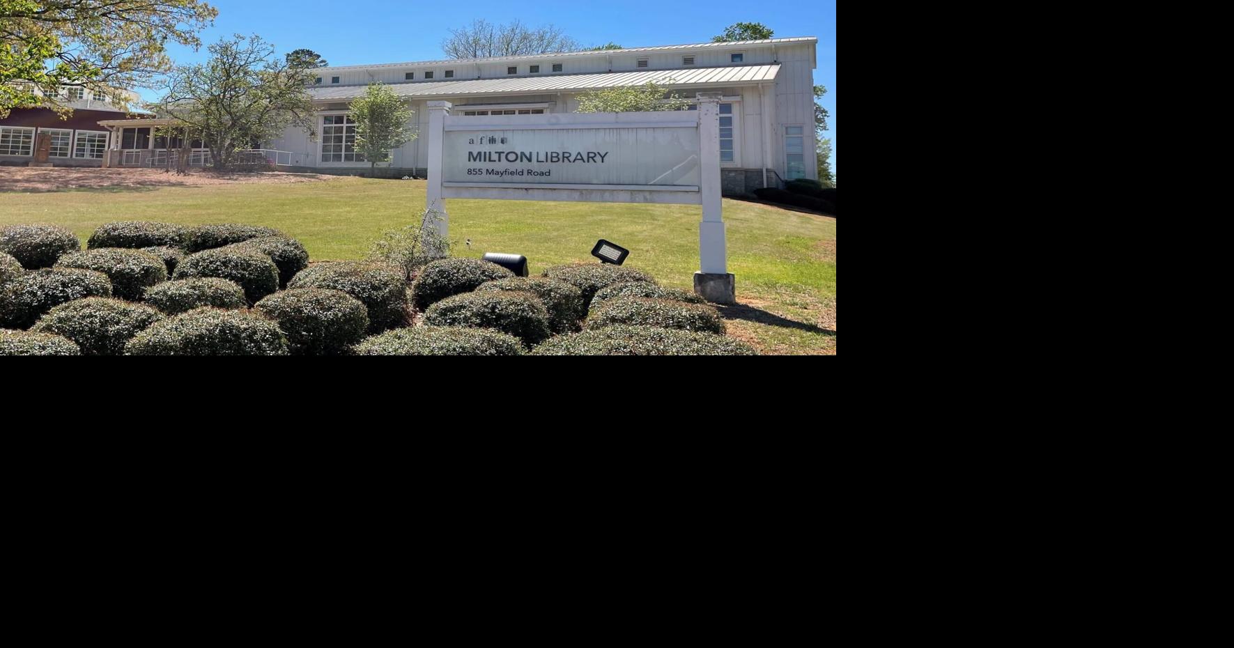 Milton Library closed through Oct. 12 for maintenance | Milton Herald ...