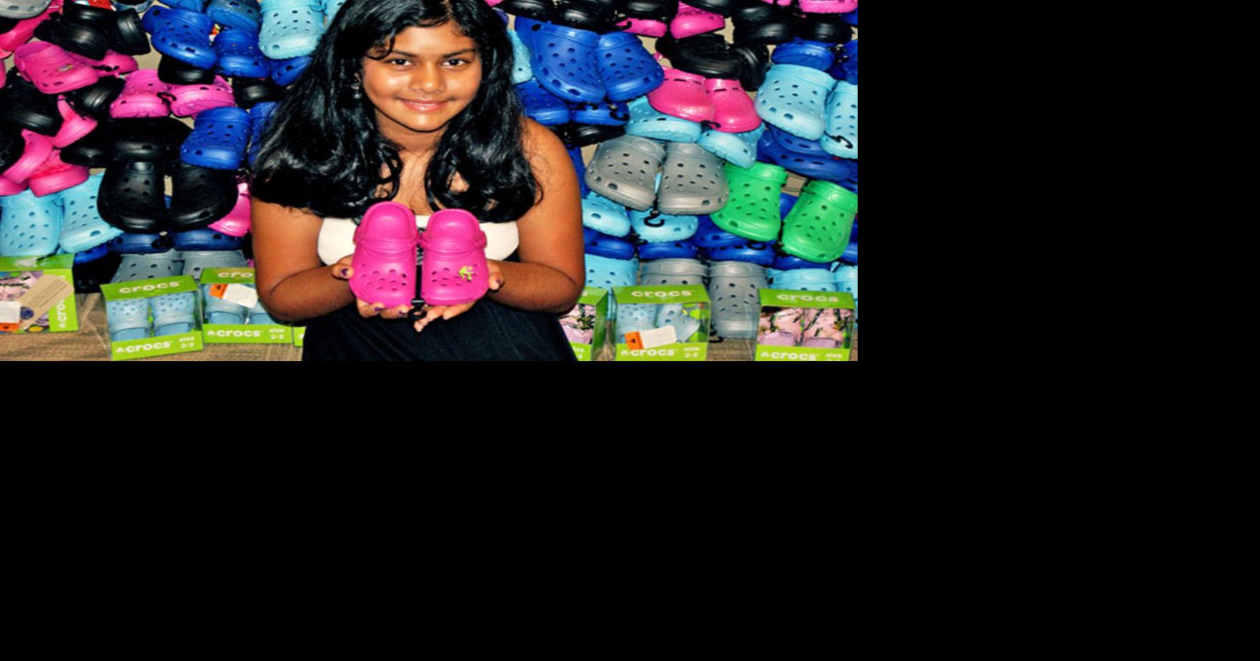Student donates 125 Crocs | Archives | appenmedia.com