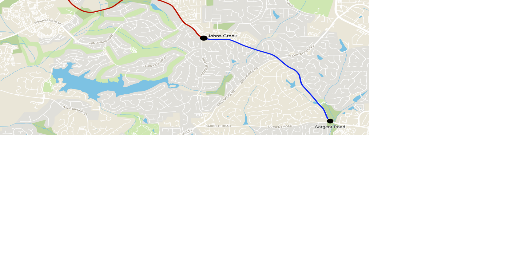 Forsyth approves twopart redesign for McGinnis Ferry Road widening