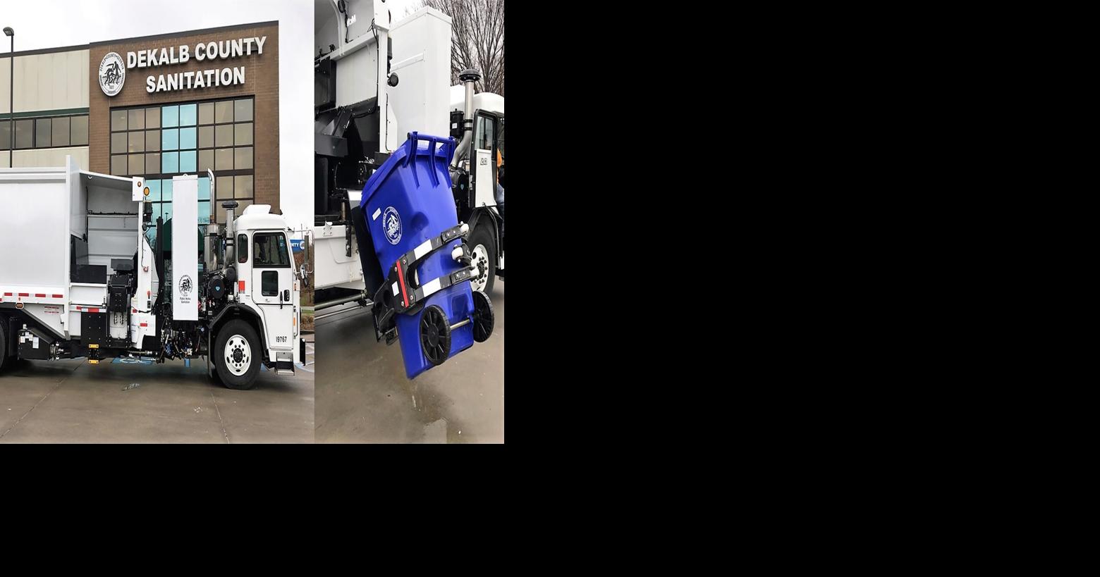 DeKalb County to roll out new waste collection trucks Dunwoody News