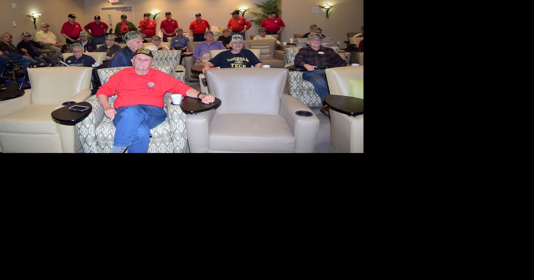 Forsyth County veterans group visits with area seniors Forsyth News