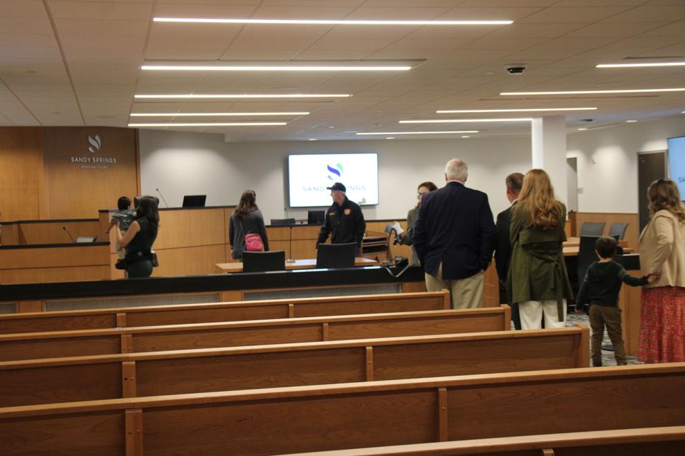 Sandy Springs celebrates new police courts facility Sandy Springs