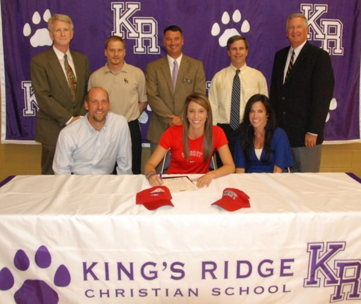 Rachel Smoltz signs with Liberty College, Archives