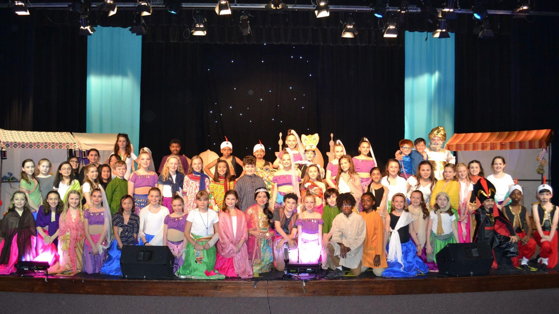 Barnwell Elementary Brings Disney's Aladdin Kids To The Stage