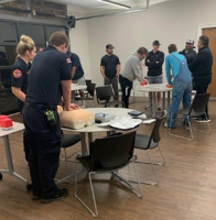 Milton coaches attend classes in basic emergency care