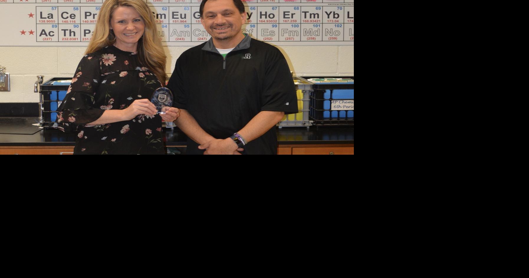 Roswell High School teacher receives national recognition School News