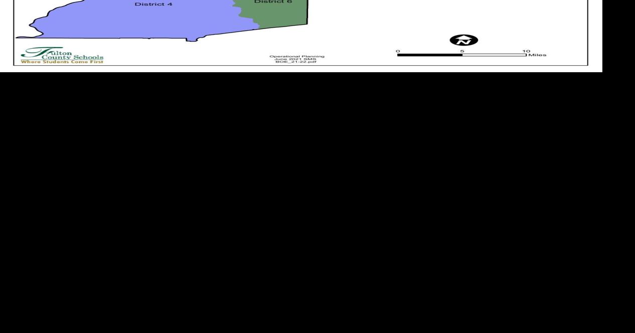 Fulton County School Board districts
