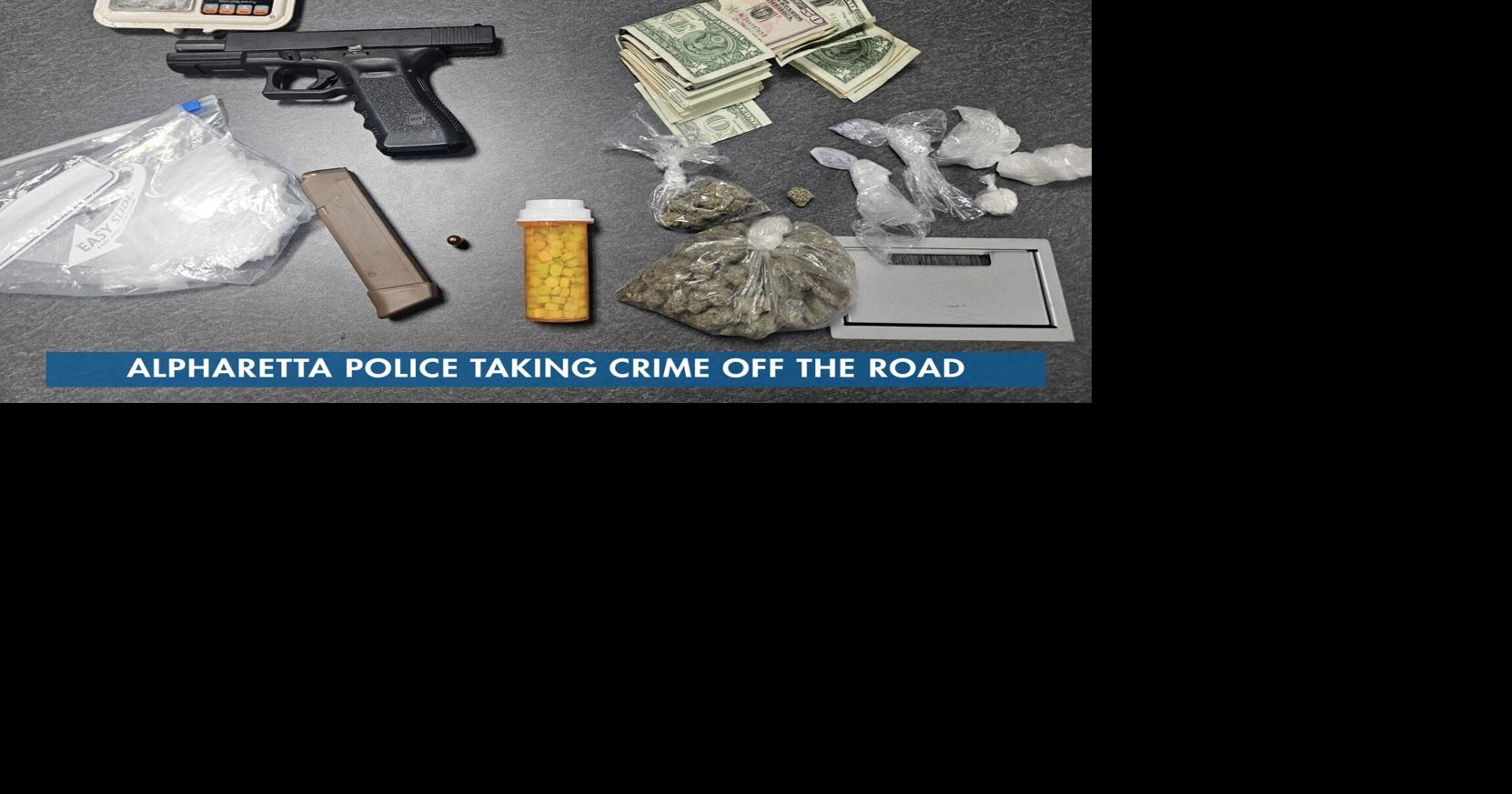 Alpharetta police seize drugs during Ga. 400 traffic stop | Alpharetta ...