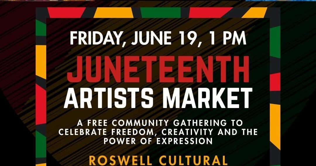 Roswell plans art, education programs for Juneteenth 