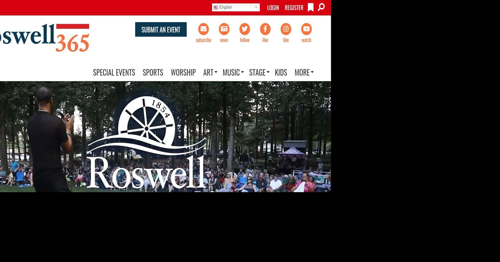 New Roswell website expands list of events Alpharetta and Roswell