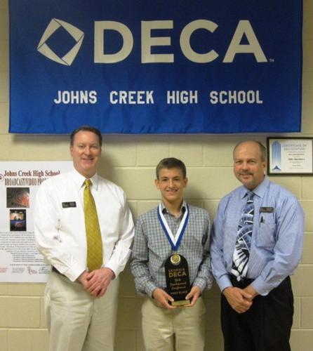 DECA state champion from Johns Creek High School Archives