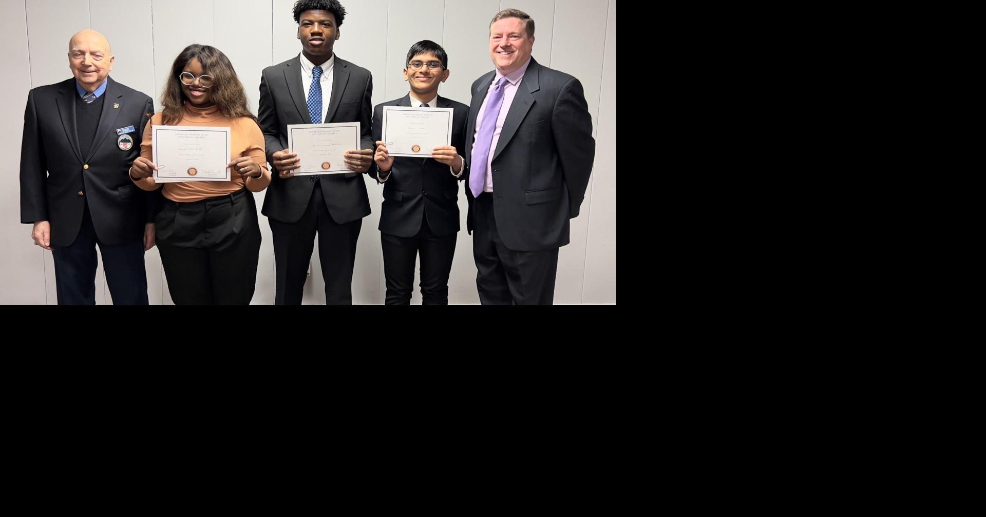 American Legion Post 201 awards three scholarships Alpharetta and