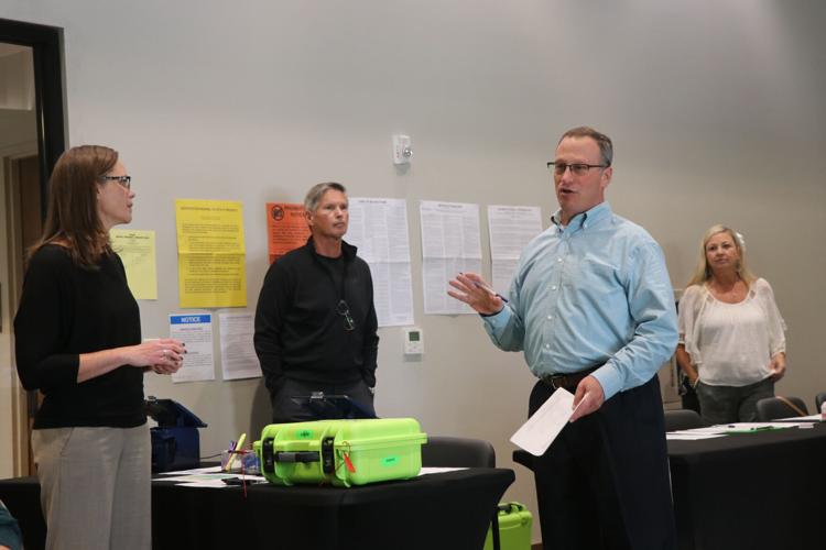 Photos Milton elections team does a dry run with mock ballots Photo