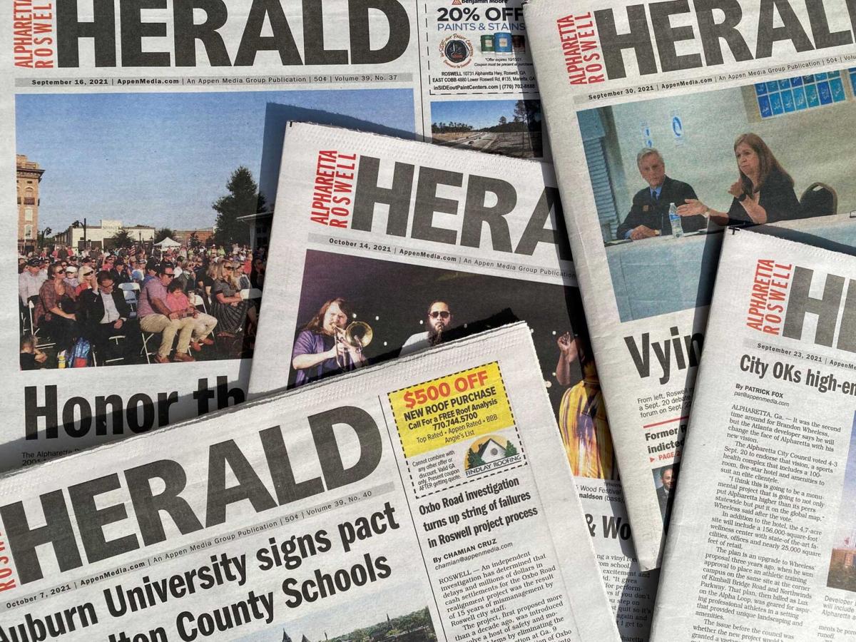 Appen Media Chosen As Legal Organ Of Roswell Alpharetta And Roswell News Appenmedia Com