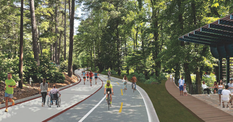 Dunwoody, CID pitch new linear park along Perimeter Center East | News ...